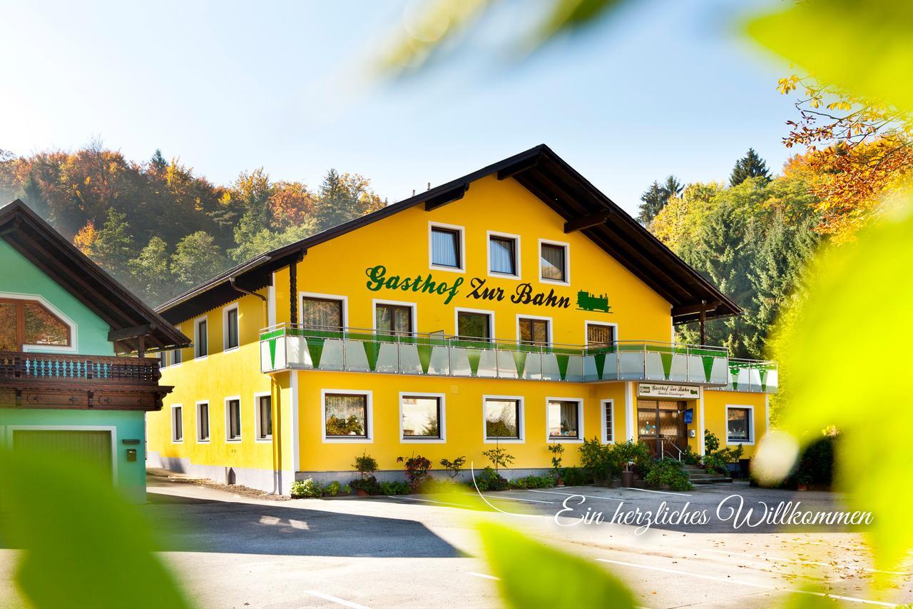 Gasthof "Zur Bahn" Lassnitzhoehe Exteriér fotografie